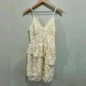 LAMAND Ryan Lace dress in cream